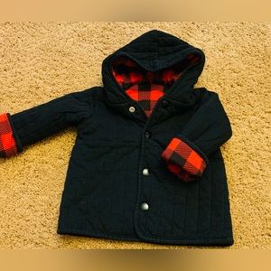 Toddler boy/girl Midweight Button-Front reversible outward 18/24month.